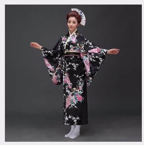 kimono japonês feminino