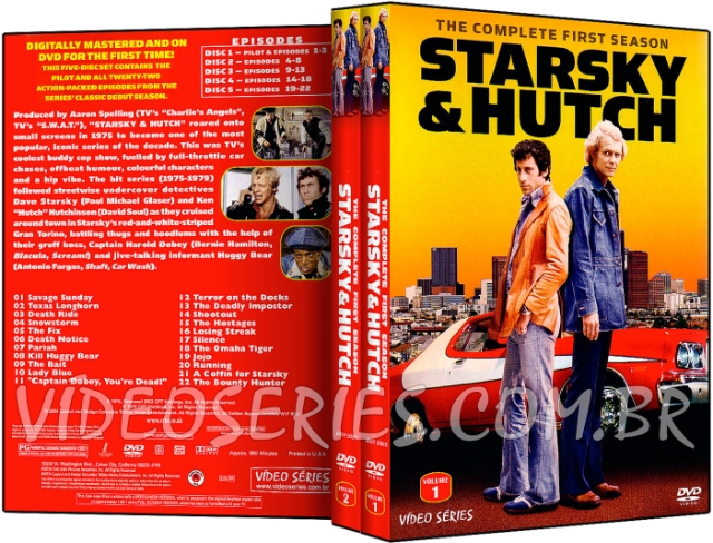 Starsky Et Hutch Série Streaming Saison 1 Starsky & Hutch 1ª Temporada Completa por R$89,90