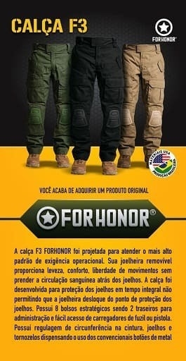 calças taticas forhonor