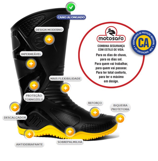 bota motosafe