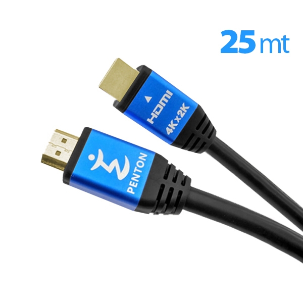 Cabo HDMI 2.0 - 25 metros 4K Ultra HD 19 pinos Penton -P25M