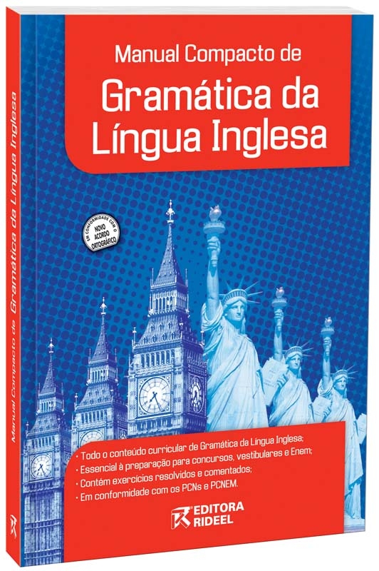 MANUAL COMPACTO DE GRAMÁTICA DA LÍNGUA INGLESA Por R$25,90