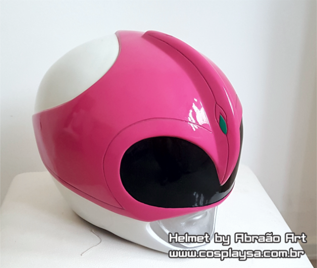 Capacete Power Ranger Rosa por R$800,00