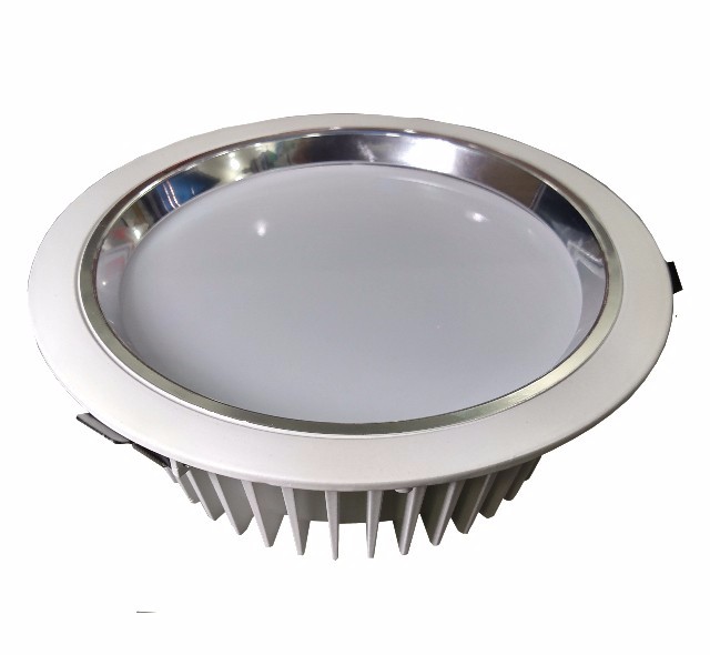 Luminária Downlight Led Difusor Embutir 36W 6000k Super Forte red. por