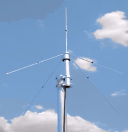 Antena FM 2 X 5/8 de onda 6 dB´s de ganho. 500W